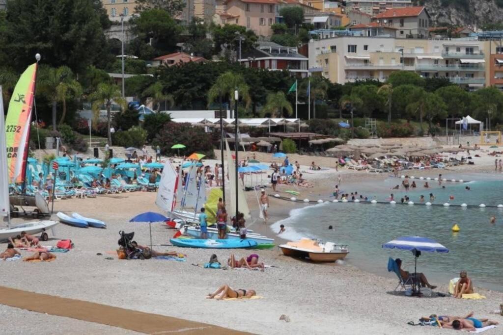 Appartement Grande Terrasse A Cote Monaco & Plage Saint-Antoine  Dış mekan fotoğraf