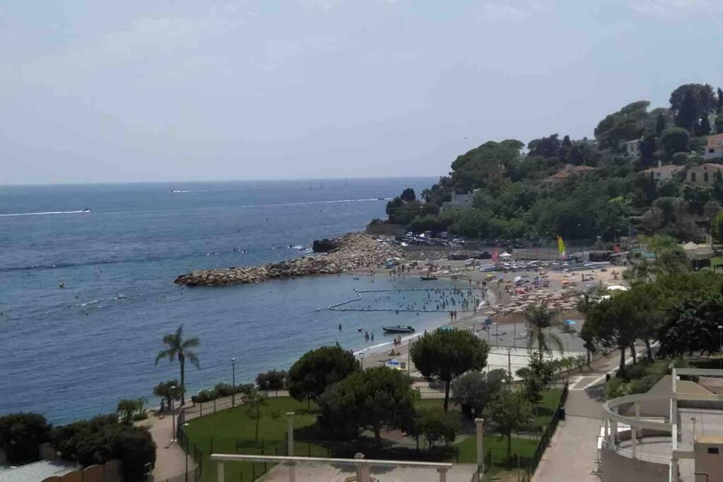 Appartement Grande Terrasse A Cote Monaco & Plage Saint-Antoine  Dış mekan fotoğraf